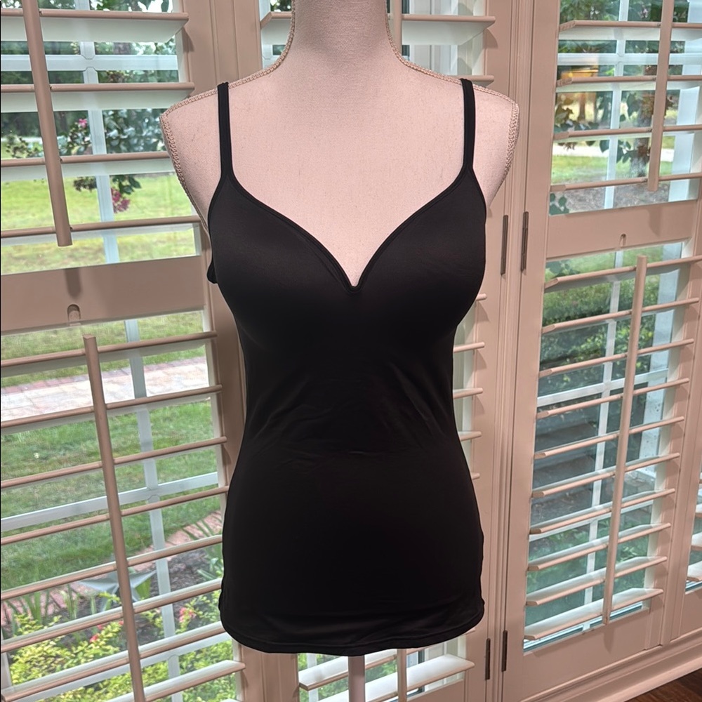 Maiden form Black Spaghetti adjustable Strap Camisole